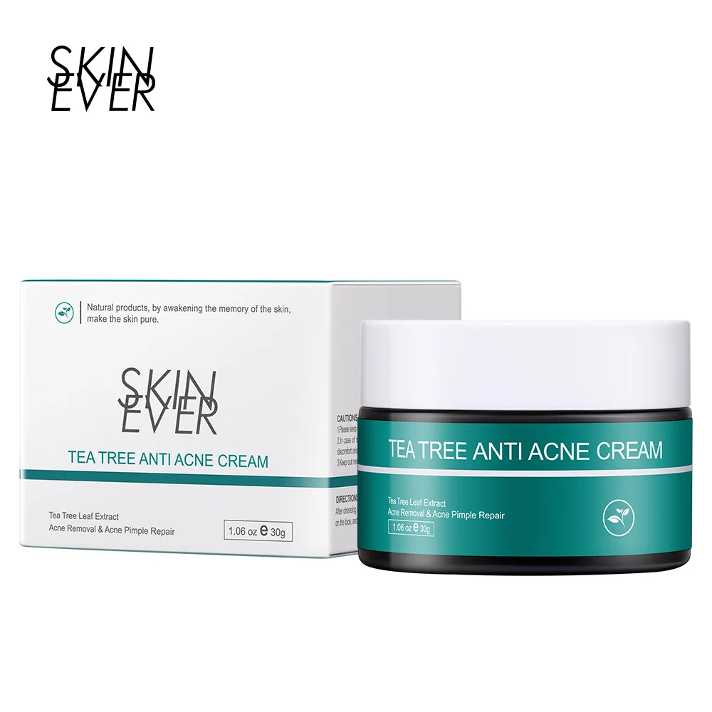 Tea Tree Anti-Acne Cream Oil Control Moisturizing Pimple Removal Spots Oil Control Acne Treatment Serum Face Skin Care Essence
Tea Tree Anti-Acne Cream Oil Control Moisturizing Pimple Removal Spots Oil Control Acne Treatment Serum Face Skin Care Essence
