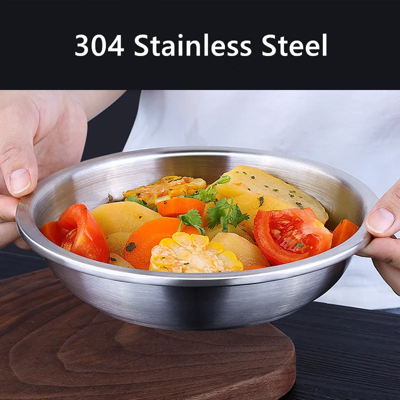 Stainless Steel Dish Round Plates Dish Set Camping Outdoor Plate Kitchen Accessories
Stainless Steel Dish Round Plates Dish Set Camping Outdoor Plate Kitchen Accessories