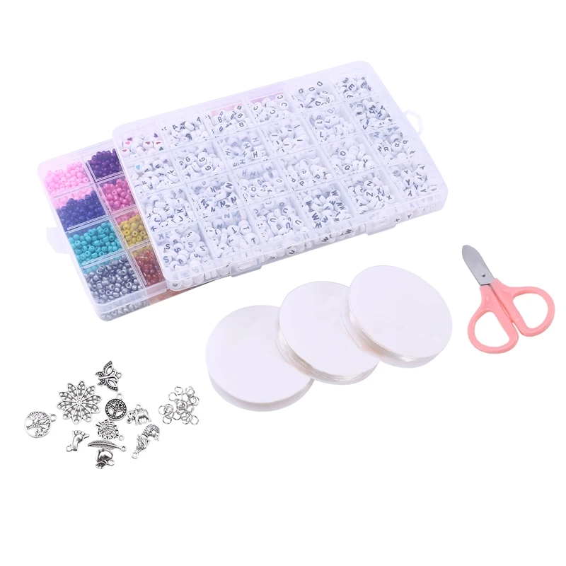 Набор бижутерии, Браслет «сделай сам» из бисера, браслет из бисера, набор бисера, стеклянные бусины, буквы
Набор бижутерии, Браслет «сделай сам» из бисера, браслет из бисера, набор бисера, стеклянные бусины, буквы