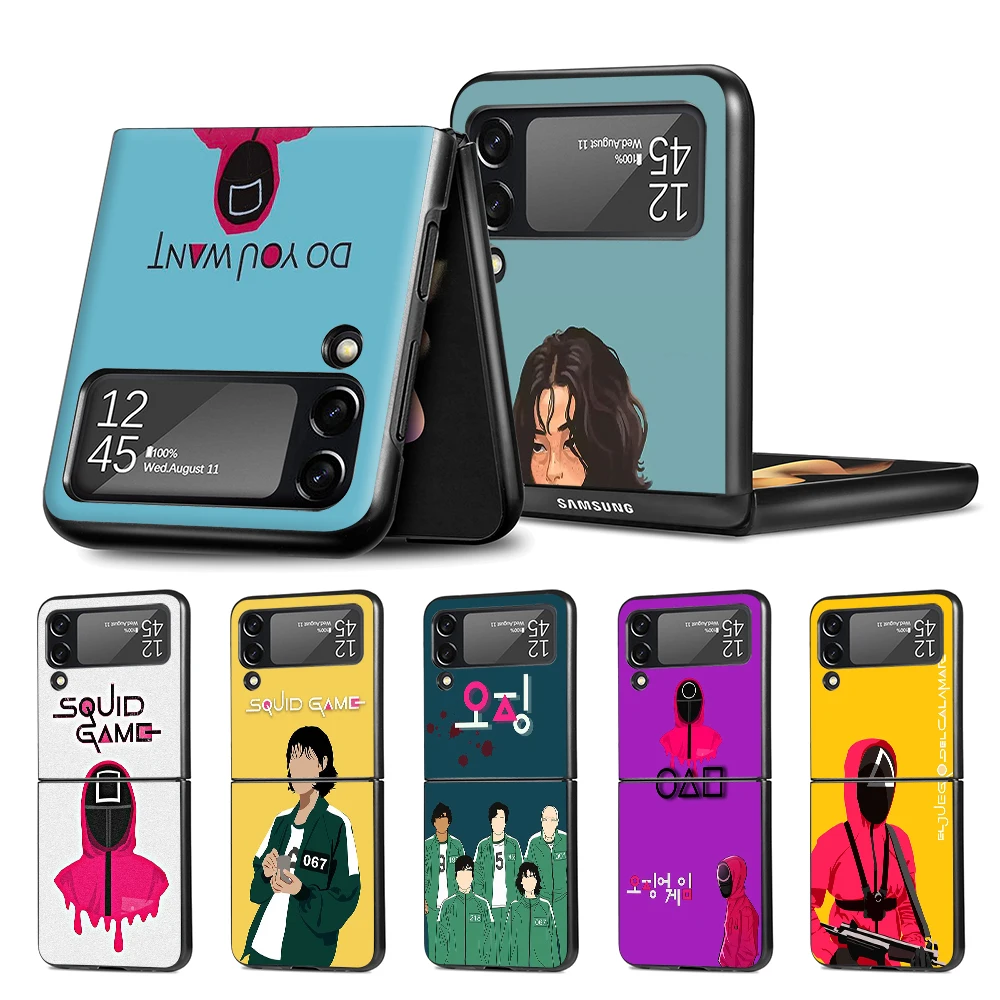 Squid Game Case for Samsung Galaxy Z Flip3 5G Black Hard Cell Phone Cover Z Flip 3 Luxury PC Shell Zflip3 Coque
Squid Game Case for Samsung Galaxy Z Flip3 5G Black Hard Cell Phone Cover Z Flip 3 Luxury PC Shell Zflip3 Coque