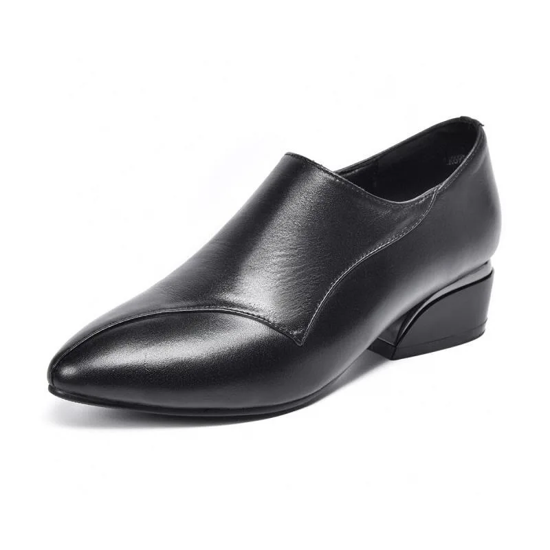 Women's shoes new style real leather shoes side zipper casual shoes soft soles comfortable non-slip single shoes
Women's shoes new style real leather shoes side zipper casual shoes soft soles comfortable non-slip single shoes