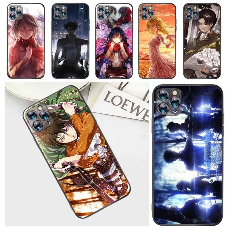 Attack On Titan Eren Jager Mikasa Ackerman Armin Arlert Levi Phone Case For iPhone 7 8 Plus 6 6S Soft TPU Coque Carcasa
Attack On Titan Eren Jager Mikasa Ackerman Armin Arlert Levi Phone Case For iPhone 7 8 Plus 6 6S Soft TPU Coque Carcasa