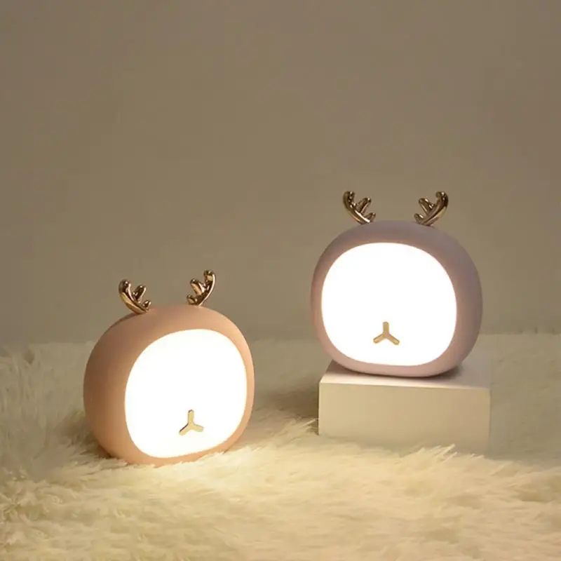 LED Chlidren USB Night Light Cute Cartoon Night Lamp Antlers Remote Control Baby Kid Bedroom Decor Bedside Lamp Christmas Gift
LED Chlidren USB Night Light Cute Cartoon Night Lamp Antlers Remote Control Baby Kid Bedroom Decor Bedside Lamp Christmas Gift