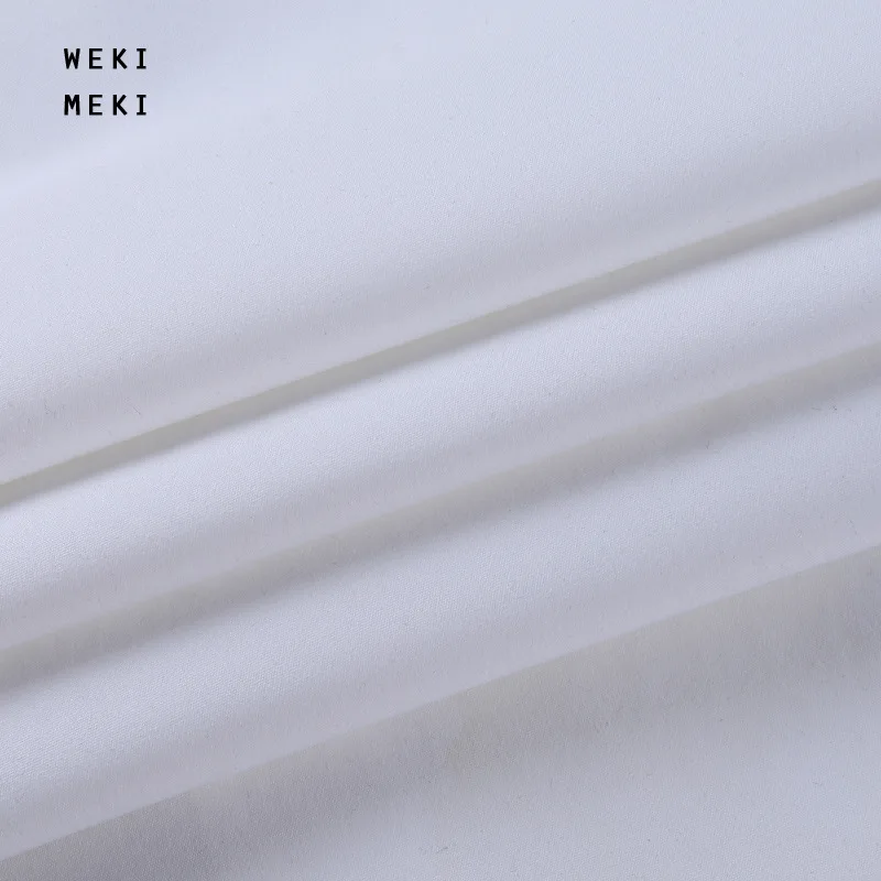 WEKIMEKI High Quality Fashion Womens Tops Sexy Sleeveless Loose Women Shirt Solid Color Temperament Vesttop Shirts Female Blouse
WEKIMEKI High Quality Fashion Womens Tops Sexy Sleeveless Loose Women Shirt Solid Color Temperament Vesttop Shirts Female Blouse