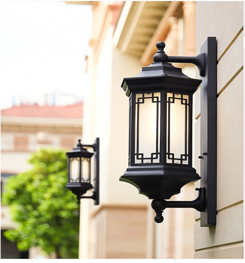 Retro Vintage wall light jardin villa sconce lamp outdoor waterproof garden doorway lamp Black Bronze retro porch Yard Lighting
Retro Vintage wall light jardin villa sconce lamp outdoor waterproof garden doorway lamp Black Bronze retro porch Yard Lighting