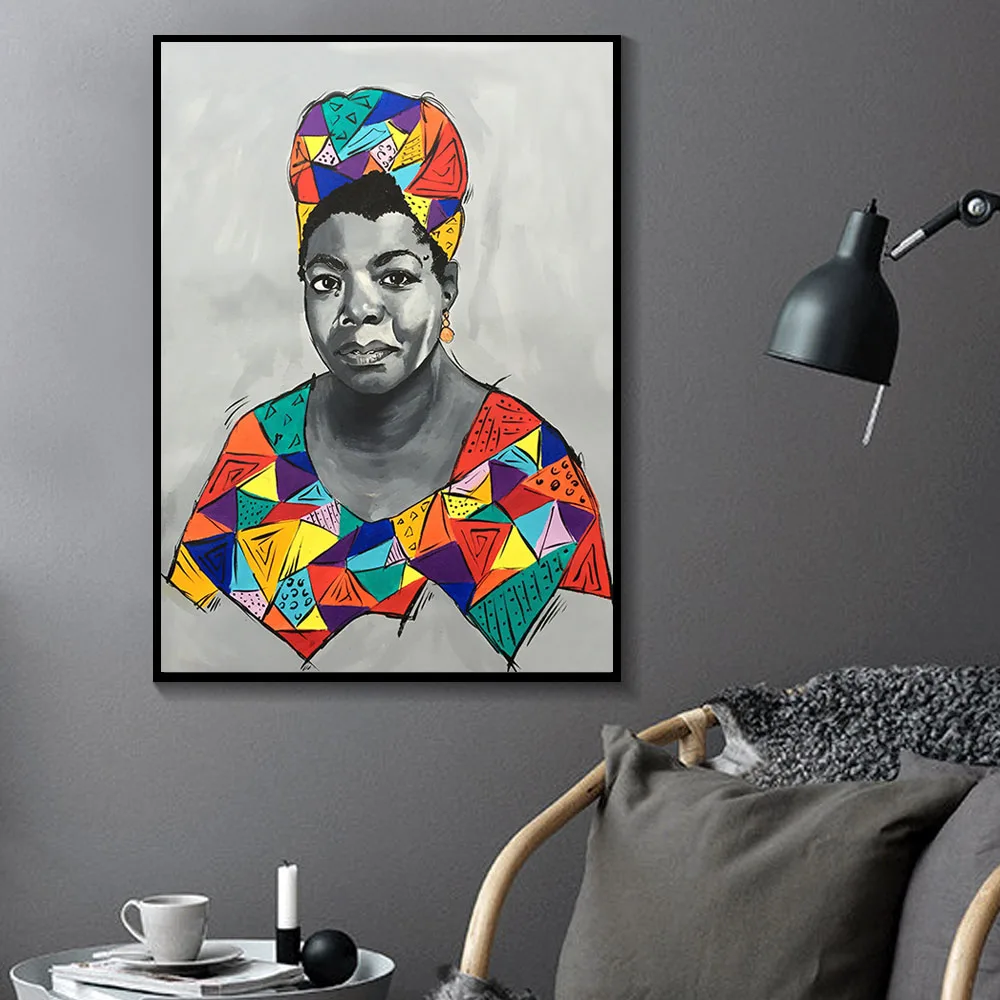 African Women Oil Painting Print On Canvas Art Black Women Poster and Print for Living Room Scandinavian Home Decor Unstretched
African Women Oil Painting Print On Canvas Art Black Women Poster and Print for Living Room Scandinavian Home Decor Unstretched