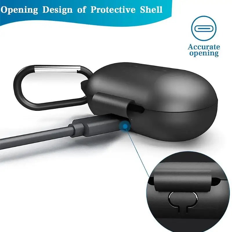 Silicone Earphone Case Cover for Samsung Galaxy Buds Sports Bluetooth Earphone Case for Galaxy Buds Case Flip-open Protector New
Silicone Earphone Case Cover for Samsung Galaxy Buds Sports Bluetooth Earphone Case for Galaxy Buds Case Flip-open Protector New