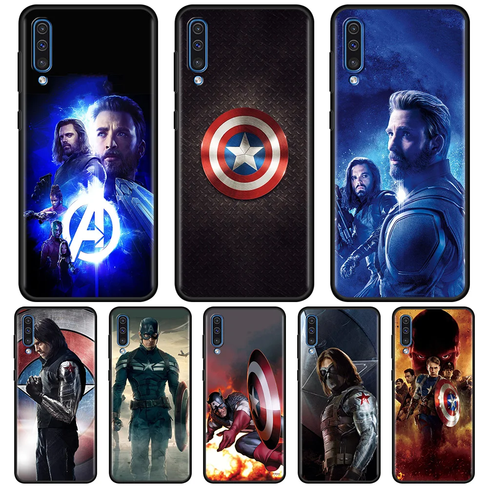 Captain America Symbol Case For Samsung Galaxy A50 A70 A90 A10 A30 A40 A20e A10e M30s M51 M31 M11 M62 M52 M32 Silicone Cover
Captain America Symbol Case For Samsung Galaxy A50 A70 A90 A10 A30 A40 A20e A10e M30s M51 M31 M11 M62 M52 M32 Silicone Cover