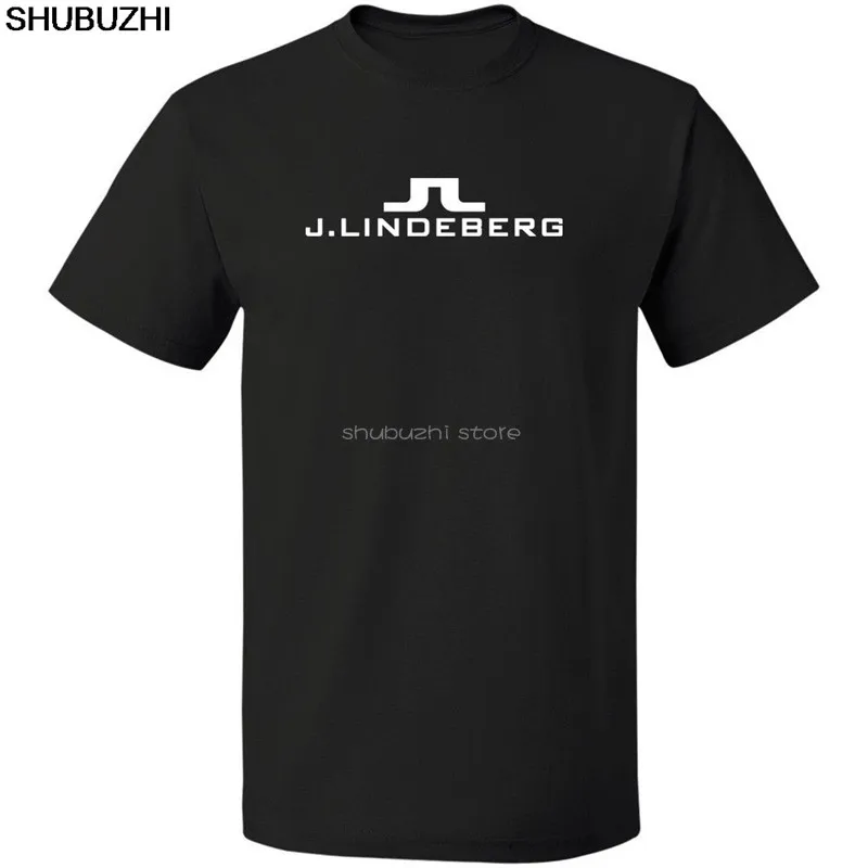 Логотип в винтажном стиле футболка с Короткими Ручками И Клатчи J Lindeberg Golfer
