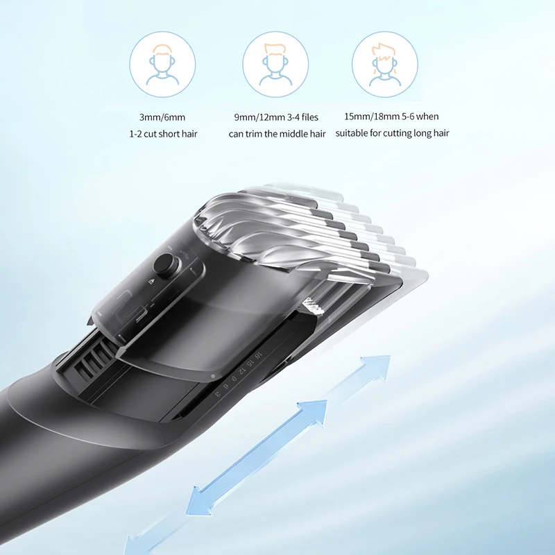 Xiaomi USB электрические машинки для стрижки волос триммеры мужчин взрослых детей