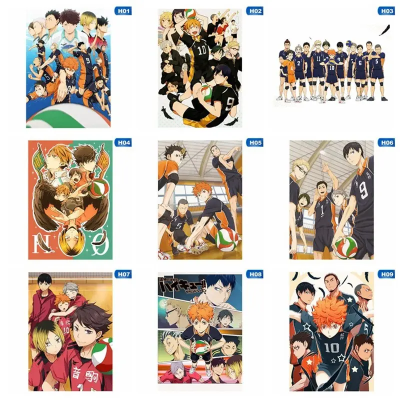 Volleyball Boy Japan Style Cartoon anime haikyuu poster Modular Painting Anime Posters
Volleyball Boy Japan Style Cartoon anime haikyuu poster Modular Painting Anime Posters