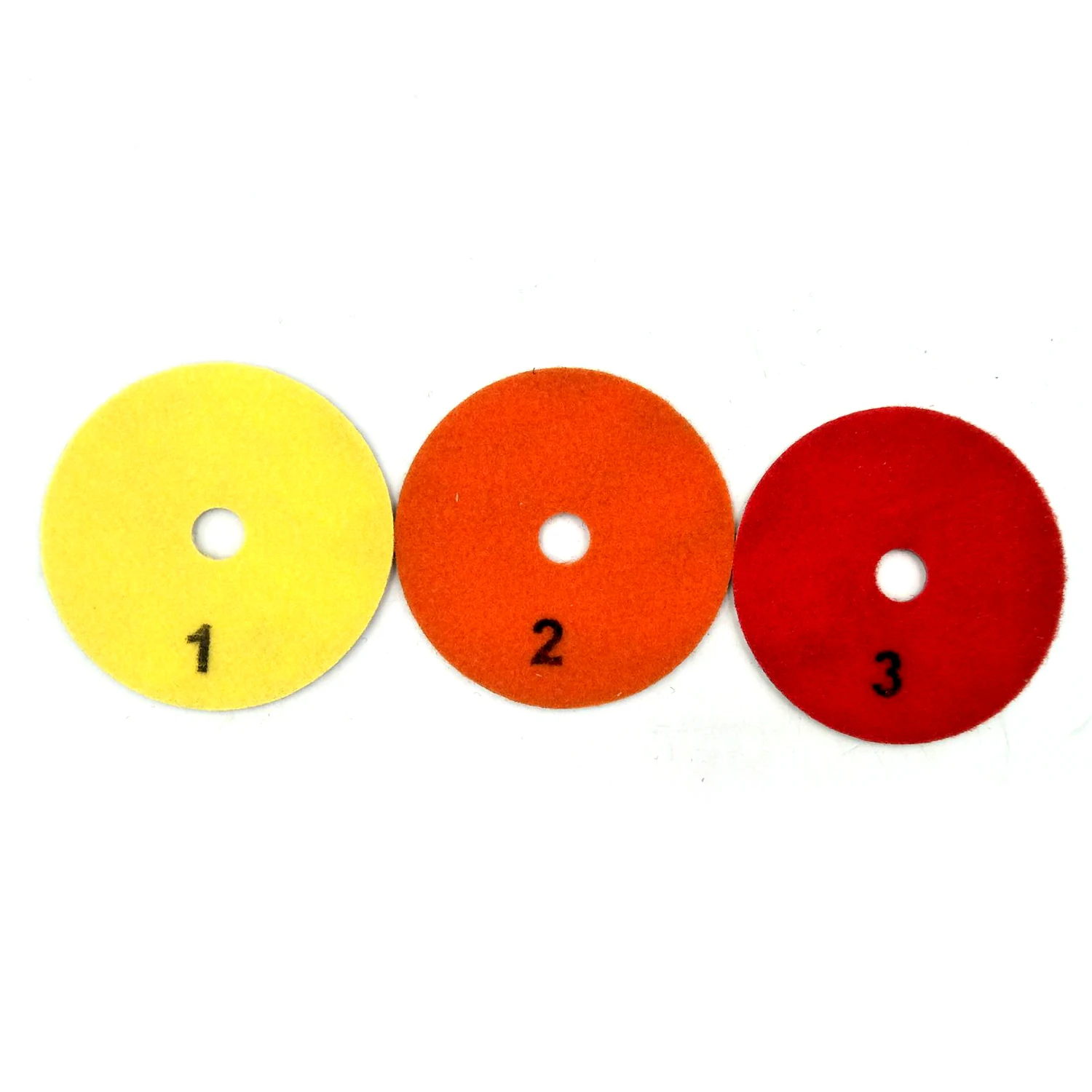 3PCS/Set 4 Inch 100mm Dry/wet Diamond 3 Step Polishing Pads Diamond Granite Polishing Tool Marble Concrete Grinding
3PCS/Set 4 Inch 100mm Dry/wet Diamond 3 Step Polishing Pads Diamond Granite Polishing Tool Marble Concrete Grinding