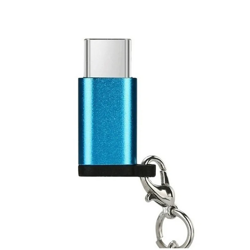 Адаптер Micro Usb к Type-c алюминиевый сплав OTG V8 Android USB мини-конвертер легкий для