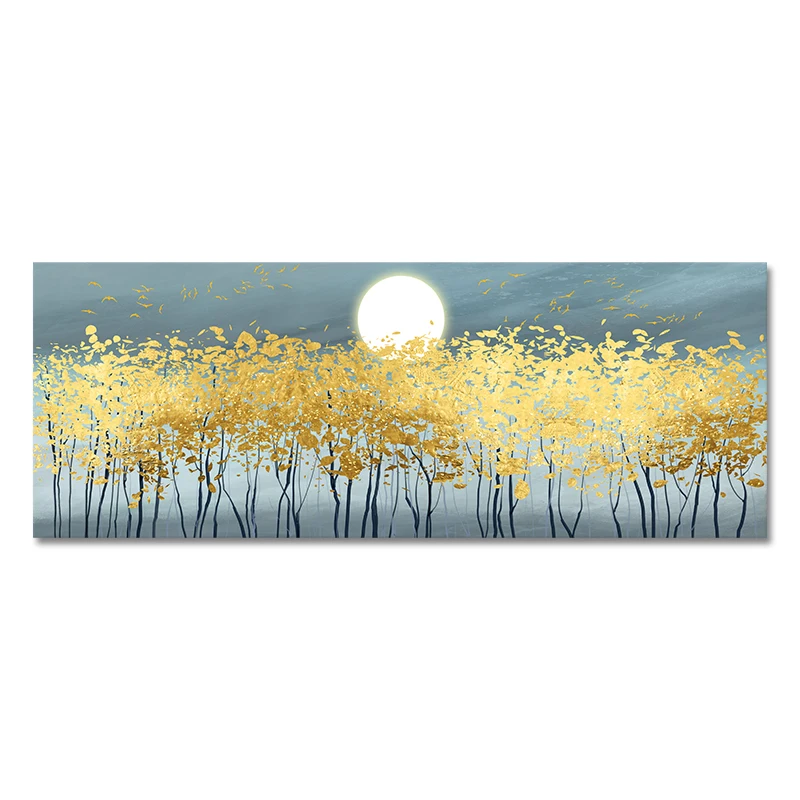 100% Hand Painted Oil Painting On Canvas Abstract Golden Trees Wall Art Picture Acrylic Painting For Living Room Home Decor
100% Hand Painted Oil Painting On Canvas Abstract Golden Trees Wall Art Picture Acrylic Painting For Living Room Home Decor