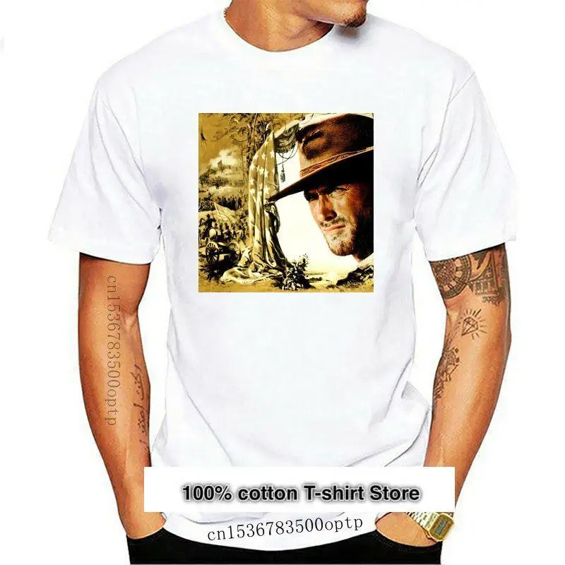 Gatsbe-Camiseta de moda de verano, Camisa recta de 100% algodón, con estampado de Good Bad and The Ugly Clint Eastwood
Gatsbe-Camiseta de moda de verano, Camisa recta de 100% algodón, con estampado de Good Bad and The Ugly Clint Eastwood