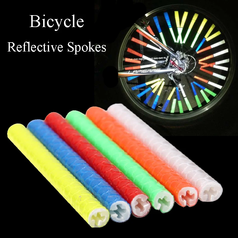 12PCS Bicycle Wheel Light Bicycle Reflective Stickers Wheel Spokes Tube Strip Warning Light Reflector Cycling Bike Accessories
12PCS Bicycle Wheel Light Bicycle Reflective Stickers Wheel Spokes Tube Strip Warning Light Reflector Cycling Bike Accessories
