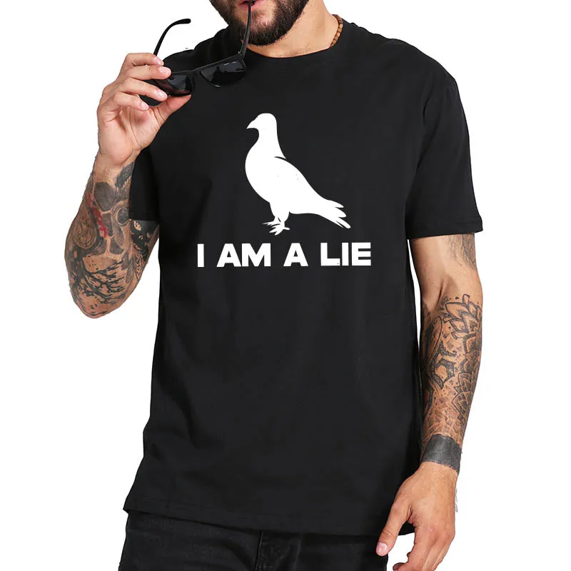 Vintage Birds Are A Lie T Shirt I Am A Lie Bird Aren't Real Spies Gifts Tshirt Soft High Quality Tee Tops 
Vintage Birds Are A Lie T Shirt I Am A Lie Bird Aren't Real Spies Gifts Tshirt Soft High Quality Tee Tops