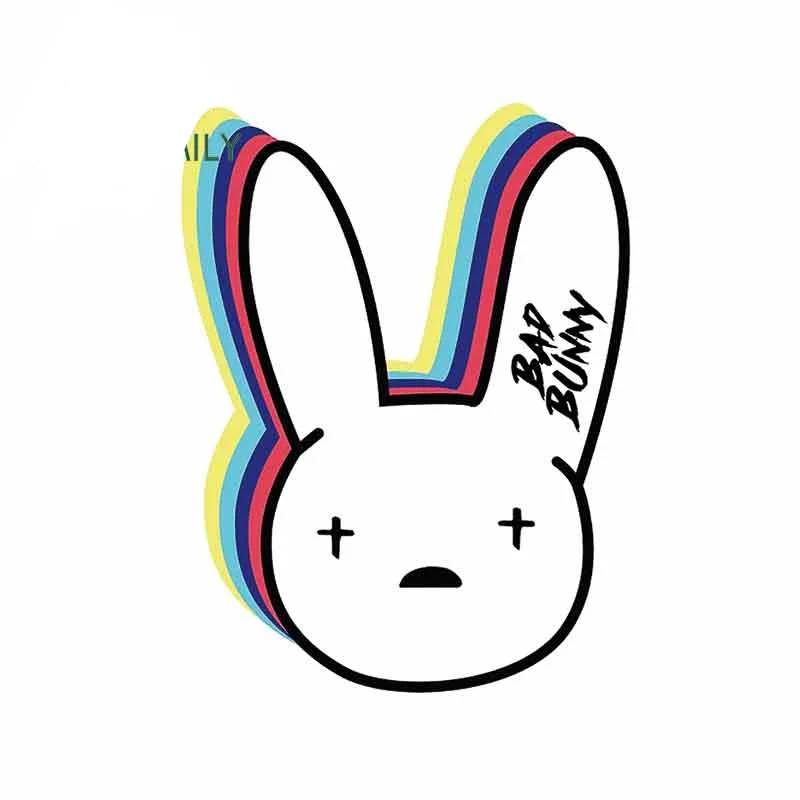 13cm X 10cm for Bad Bunny Funny Car Stickers Vinyl Material Decal Sunscreen Windshield 3D for JDM SUV Decor Laptop Accessories
13cm X 10cm for Bad Bunny Funny Car Stickers Vinyl Material Decal Sunscreen Windshield 3D for JDM SUV Decor Laptop Accessories