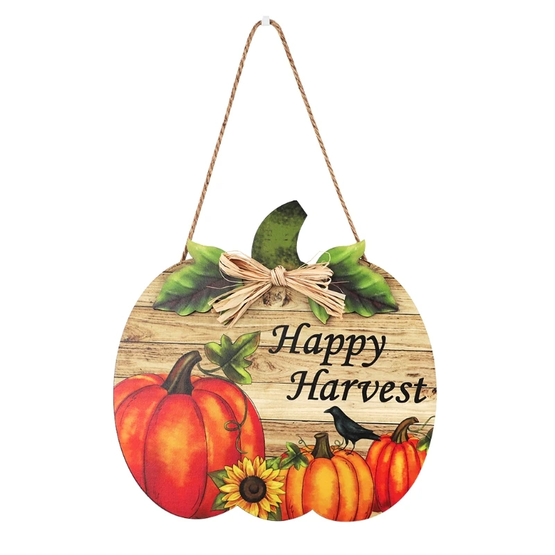 Rustic Pumpkin Happy Harvest Sign Hanging Plaque Thanksgiving Party Door Hanger Wall Decorations Wooden Autumn Fall Board
Rustic Pumpkin Happy Harvest Sign Hanging Plaque Thanksgiving Party Door Hanger Wall Decorations Wooden Autumn Fall Board