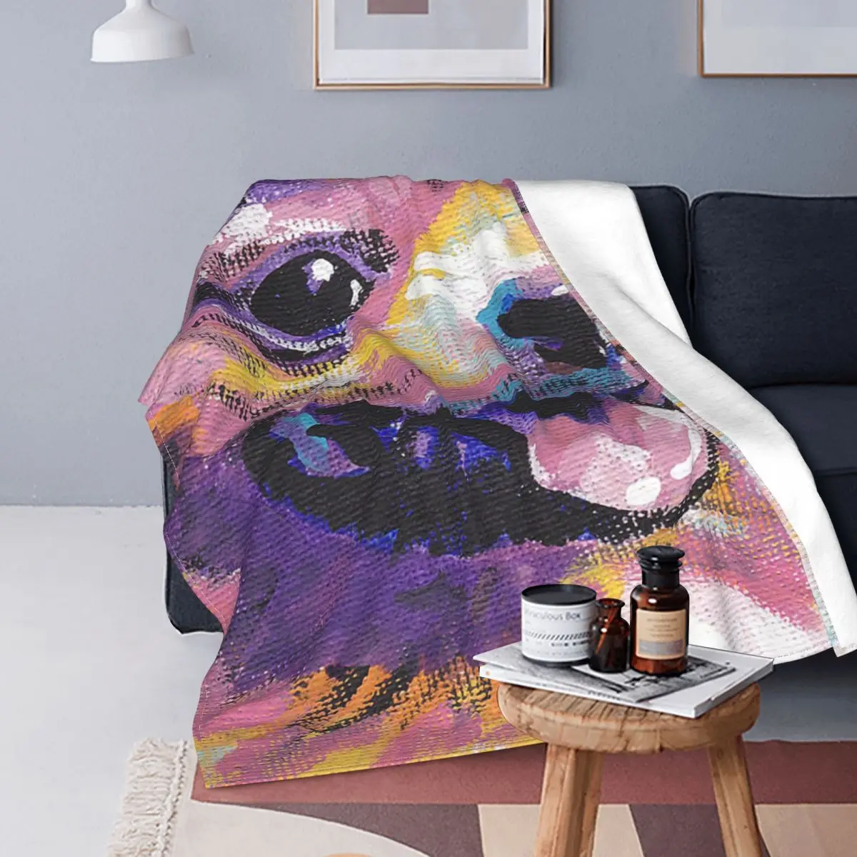 Mantas de perro pomeraniano de terciopelo para todas las estaciones, manta cálida portátil de Animal bonito para el hogar, colch
Mantas de perro pomeraniano de terciopelo para todas las estaciones, manta cálida portátil de Animal bonito para el hogar, colch