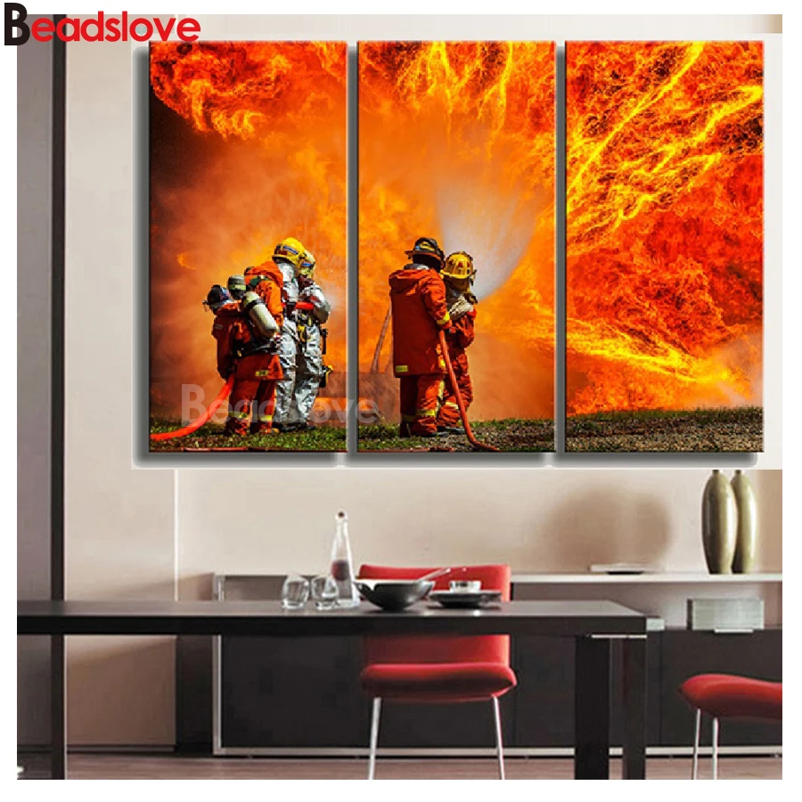3pcs Fireman full Diamond Embroidery sale Daisy Fire Fighter view 5D Diamond painting,Diamond mosaic picture,rhinestone,decor
3pcs Fireman full Diamond Embroidery sale Daisy Fire Fighter view 5D Diamond painting,Diamond mosaic picture,rhinestone,decor