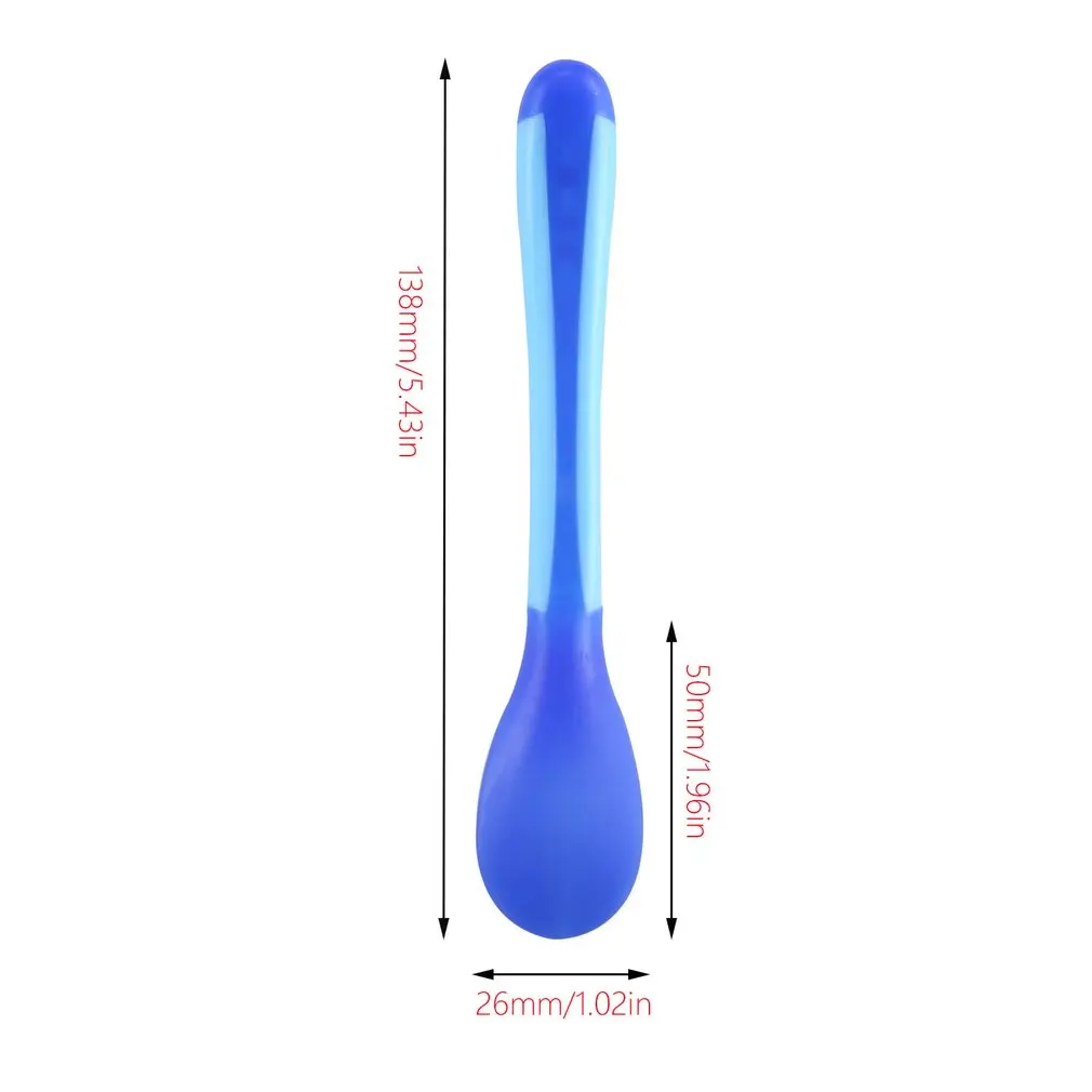 1Pcs / Set Safety Temperature Sensing Spoon Baby Cutlery Food Spoon Kids Cookware Silicone Paste For Baby Care
1Pcs / Set Safety Temperature Sensing Spoon Baby Cutlery Food Spoon Kids Cookware Silicone Paste For Baby Care
