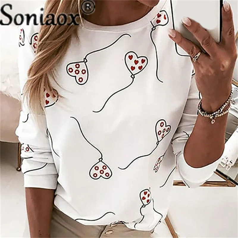 2021 New Autumn Long Sleeve O Neck Women's T-Shirts Vintage Printed T-Shirt Ladies Loose Casual Shirt Oversize Street Female Tee
2021 New Autumn Long Sleeve O Neck Women's T-Shirts Vintage Printed T-Shirt Ladies Loose Casual Shirt Oversize Street Female Tee