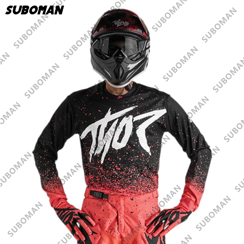 new Thor Motocross 2021 Downhill Jersey Mountain Bike man Motorcycle Cycling MX Off Road Bicycle MTB T-Shirt Long Sleeve JERSEY
new Thor Motocross 2021 Downhill Jersey Mountain Bike man Motorcycle Cycling MX Off Road Bicycle MTB T-Shirt Long Sleeve JERSEY