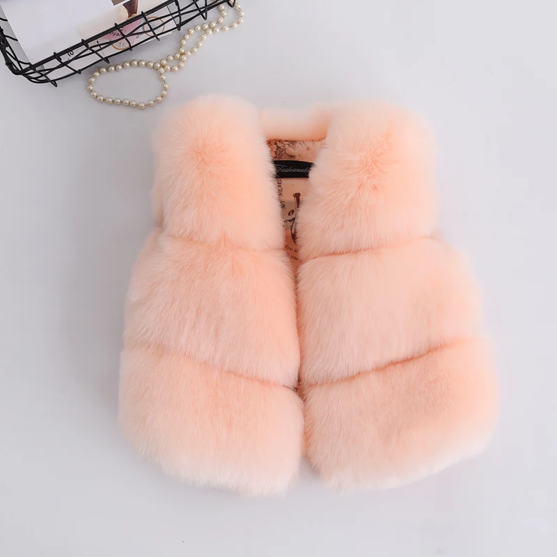 Children Girls Faux Fur Vest Autumn & Winter Fashion Thick Warm Colorful Waistcoat Kids Outerwear Baby Girl Christmas Clothes
Children Girls Faux Fur Vest Autumn & Winter Fashion Thick Warm Colorful Waistcoat Kids Outerwear Baby Girl Christmas Clothes