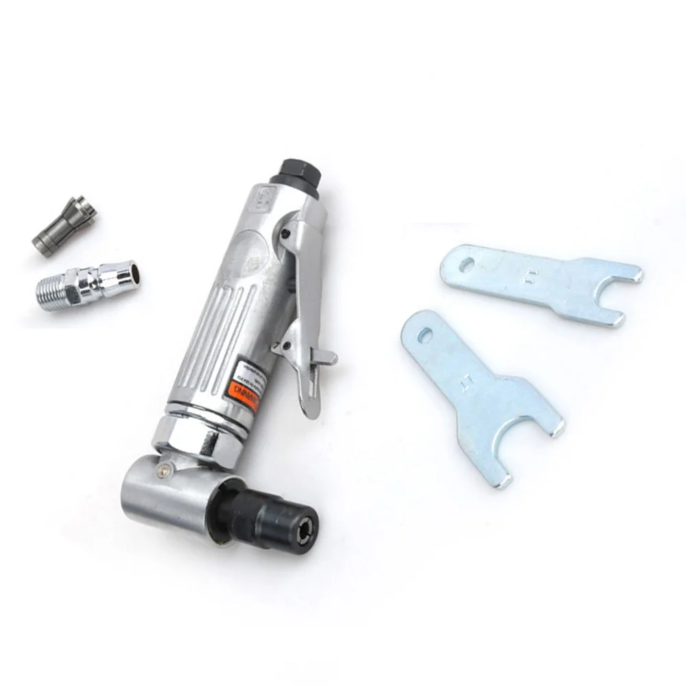 High Speed 90-Degree Air Pneumatic Engraving Grinder Polisher + Wrench Chuck Kit Aluminum Rear Exhaust Air Pipe Connector
High Speed 90-Degree Air Pneumatic Engraving Grinder Polisher + Wrench Chuck Kit Aluminum Rear Exhaust Air Pipe Connector