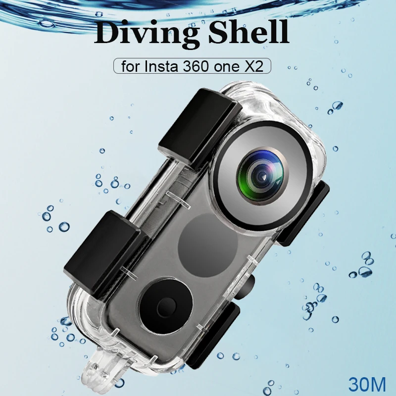 Модернизированный Прозрачный чехол для дайвинга для Insta 360 One X2, водонепроницаемый корпус, защитный чехол для камеры Insta 360 One X2
Модернизированный Прозрачный чехол для дайвинга для Insta 360 One X2, водонепроницаемый корпус, защитный чехол для камеры Insta 360 One X2