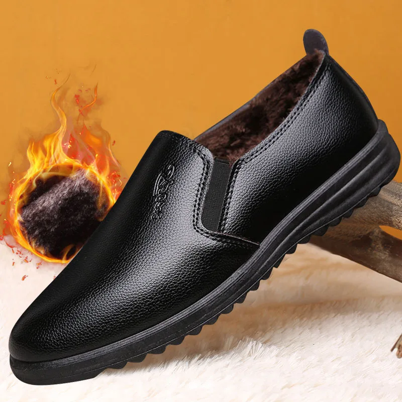 Men Autumn Genuine Leather Boots With Fur Winter Men Fashion Ankle Boots Business Casual Man Snow Boots Work Shoes 
Men Autumn Genuine Leather Boots With Fur Winter Men Fashion Ankle Boots Business Casual Man Snow Boots Work Shoes