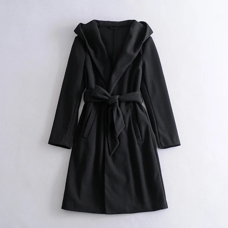 2020 Autumn Winter Woolen Coat Women's Solid Coats Fashion Women Jacket Loose Belt Long Overcoat Female Casual Wool Coat
2020 Autumn Winter Woolen Coat Women's Solid Coats Fashion Women Jacket Loose Belt Long Overcoat Female Casual Wool Coat