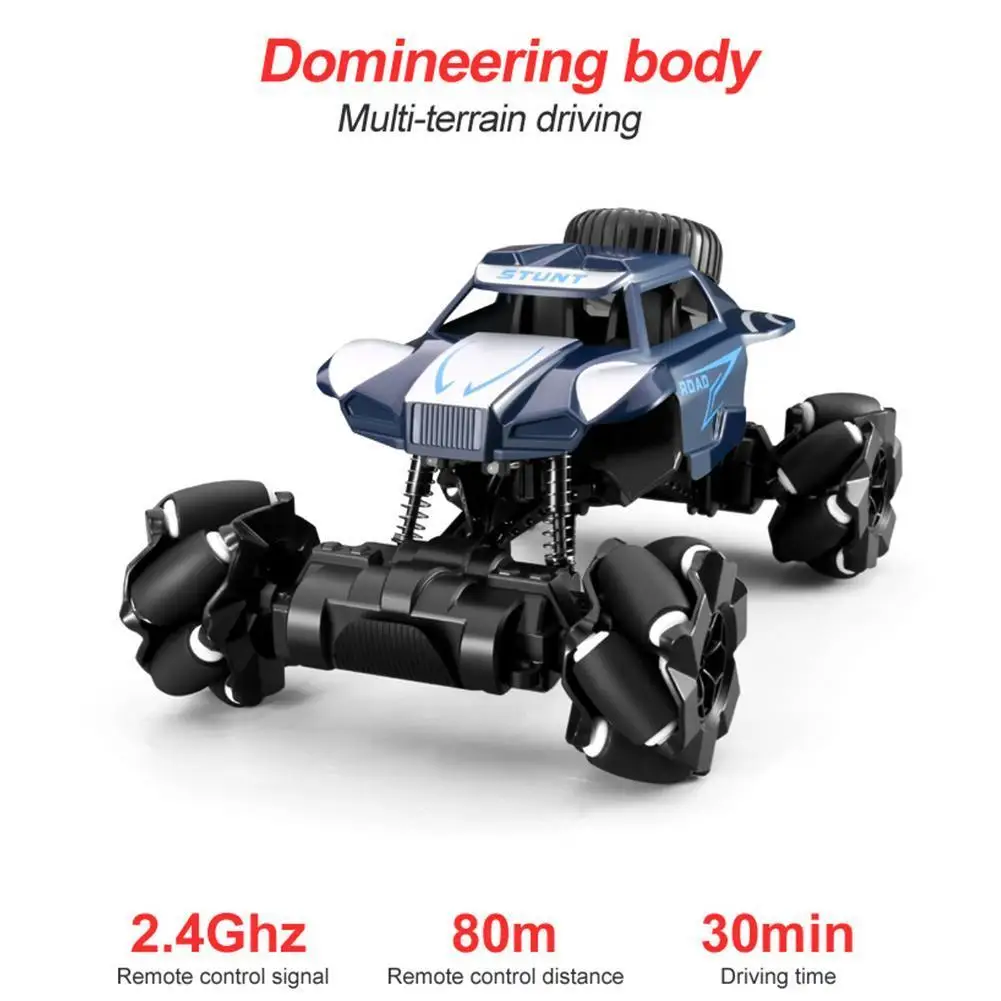 Silver Blue 30km/h Remote Control Charging Off-road Climbing Car Toy Rampant Stunt Car High-speed Four-wheel Drive Boy Toy
Silver Blue 30km/h Remote Control Charging Off-road Climbing Car Toy Rampant Stunt Car High-speed Four-wheel Drive Boy Toy