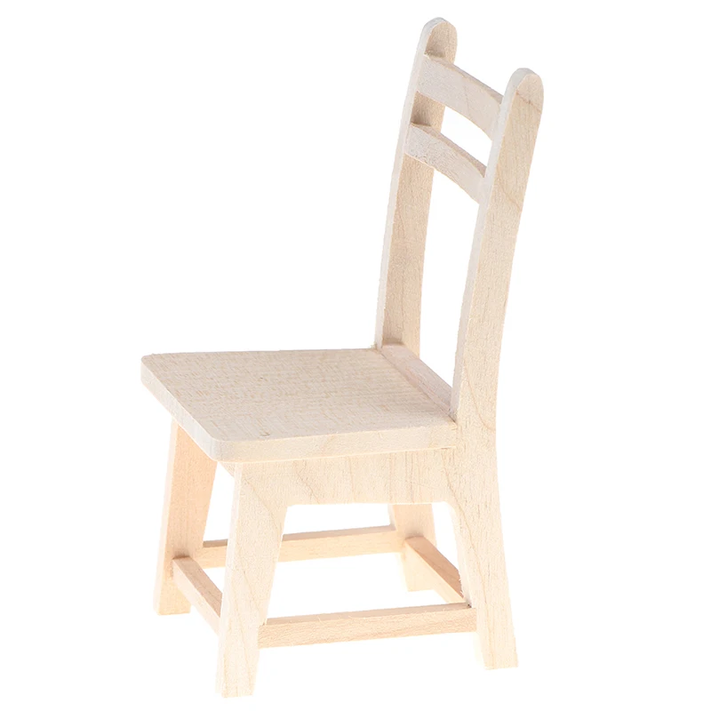 1:12 Wooden Small Chair Dollhouse Miniatures Furniture Model Dining Room Toys For Baby Kids
1:12 Wooden Small Chair Dollhouse Miniatures Furniture Model Dining Room Toys For Baby Kids