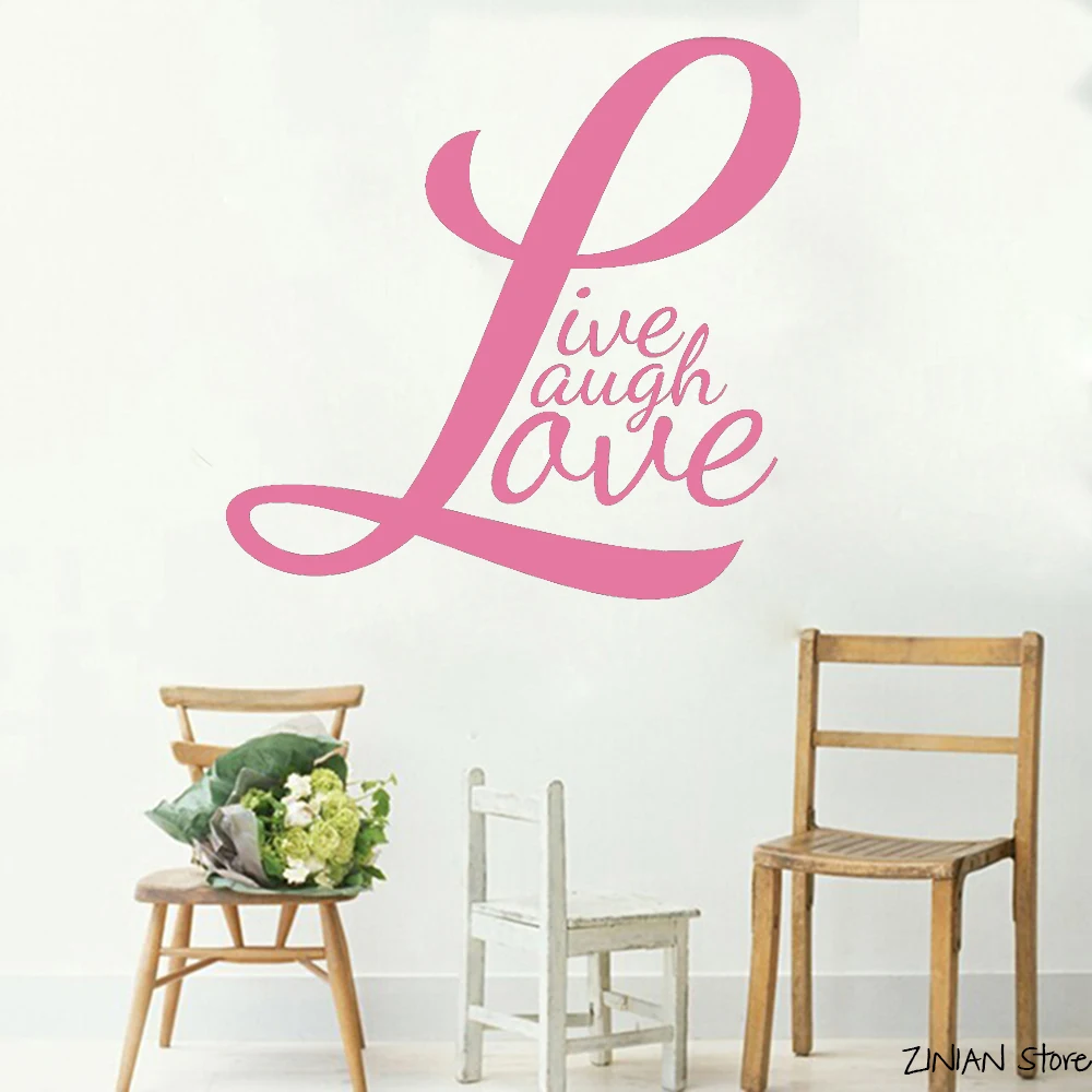 Live Wall Sticker Quotes Couples Family Decor Words Decals Vinyl Living Room Bedroom Removable Mural Art Modern H331
Live Wall Sticker Quotes Couples Family Decor Words Decals Vinyl Living Room Bedroom Removable Mural Art Modern H331