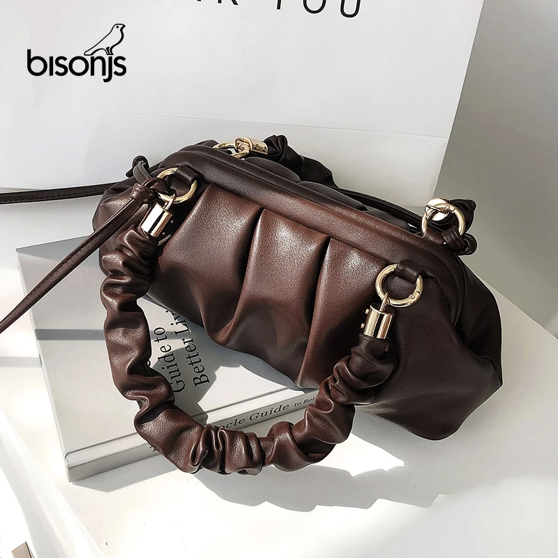Маленькая сумка через плечо из искусственной кожи BISONJS для женщин 2020, трендовая сумка, женская брендовая Роскошная дорожная сумка через пле... 
Маленькая сумка через плечо из искусственной кожи BISONJS для женщин 2020, трендовая сумка, женская брендовая Роскошная дорожная сумка через пле...