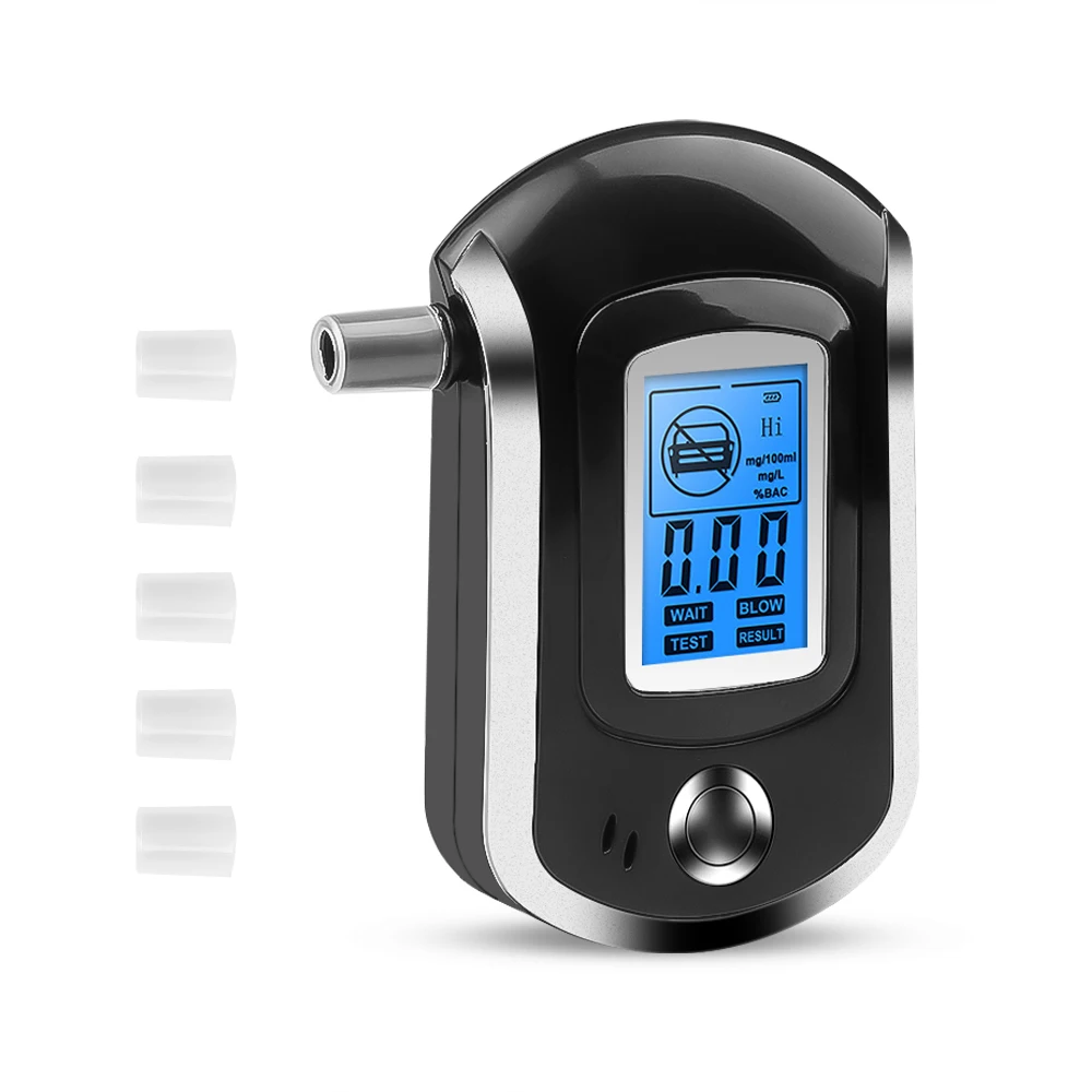 Digital Breath Alcohol Tester Breath Analyzer AT6000 Alcohol Breath Tester Alcohol Tester Dropshipping With Extra Mouthpieces
Digital Breath Alcohol Tester Breath Analyzer AT6000 Alcohol Breath Tester Alcohol Tester Dropshipping With Extra Mouthpieces