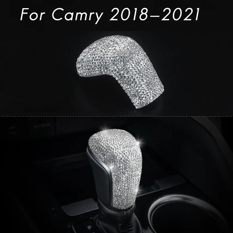 Bling Diamond Crystal Gear Shift Knob Lever Head Crystal Shiny Cover Stickers for Toyota Camry 2018-2021 Accessories
Bling Diamond Crystal Gear Shift Knob Lever Head Crystal Shiny Cover Stickers for Toyota Camry 2018-2021 Accessories