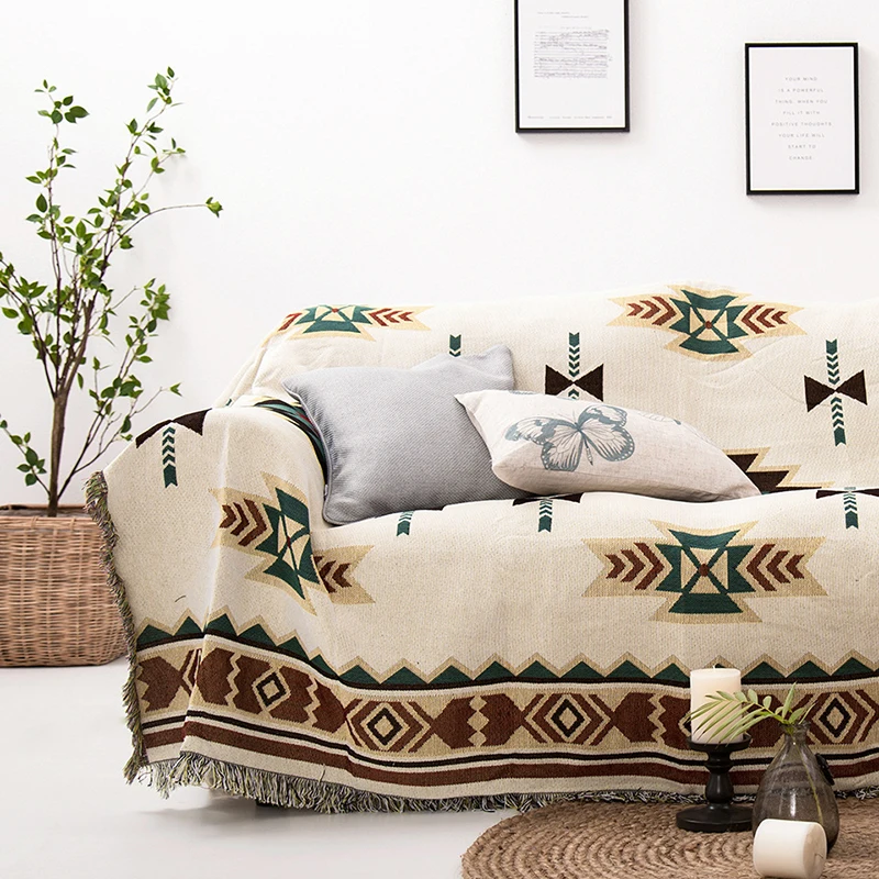 Cotton Towel Blanket for Couch Sofa Decorative Slipcover High Quality European Style Stitching Travel Plane Blanket Healthy Mat
Cotton Towel Blanket for Couch Sofa Decorative Slipcover High Quality European Style Stitching Travel Plane Blanket Healthy Mat