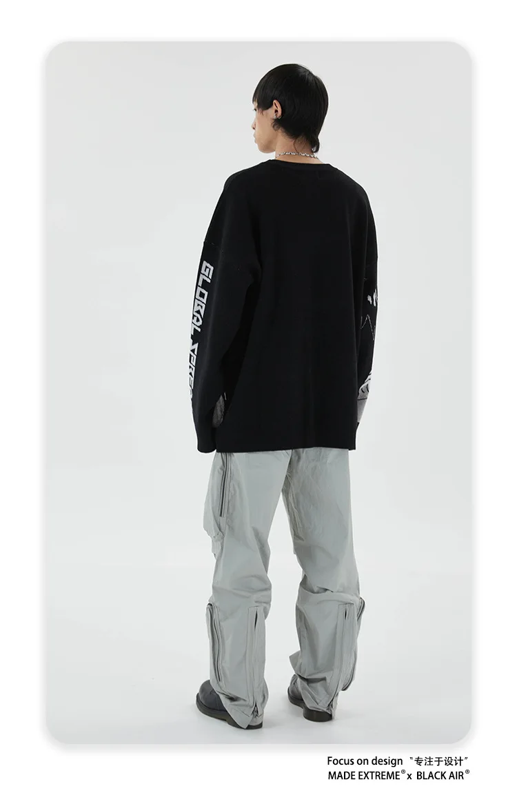 Knitted Harajuku Winter Clothes Women 2021 Oversized Sweaters Long Sleeve Top Gothic Fashion Japanese Kawaii Cartoon Streetwear
Knitted Harajuku Winter Clothes Women 2021 Oversized Sweaters Long Sleeve Top Gothic Fashion Japanese Kawaii Cartoon Streetwear