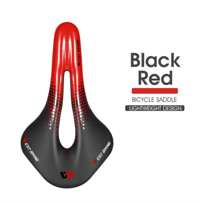 WEST BIKING Mountain Bike Saddle Silicone Cushion PU Leather Surface Silica Filled Gel Cycling Seat Shockproof Bicycle Saddle
WEST BIKING Mountain Bike Saddle Silicone Cushion PU Leather Surface Silica Filled Gel Cycling Seat Shockproof Bicycle Saddle