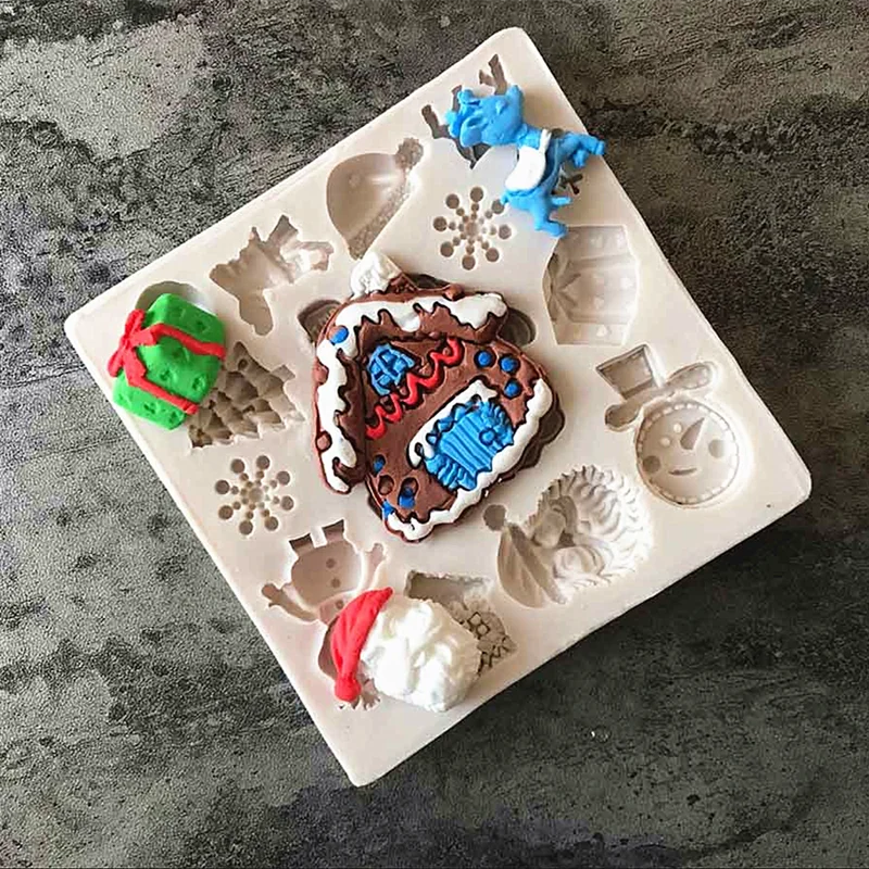 Christmas House Tree Silicone Mold Resin Kitchen Baking Tool DIY Chocolate Cake Dessert Fondant Moulds Decoration Accessories
Christmas House Tree Silicone Mold Resin Kitchen Baking Tool DIY Chocolate Cake Dessert Fondant Moulds Decoration Accessories