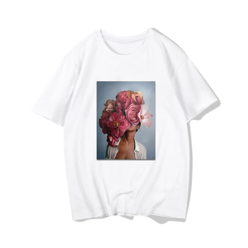 Harajuku Aesthetic Feather Flowers Printing T-shirt Fashion Women's T Shirts Model photography pattern shirts top streetwear
Harajuku Aesthetic Feather Flowers Printing T-shirt Fashion Women's T Shirts Model photography pattern shirts top streetwear
