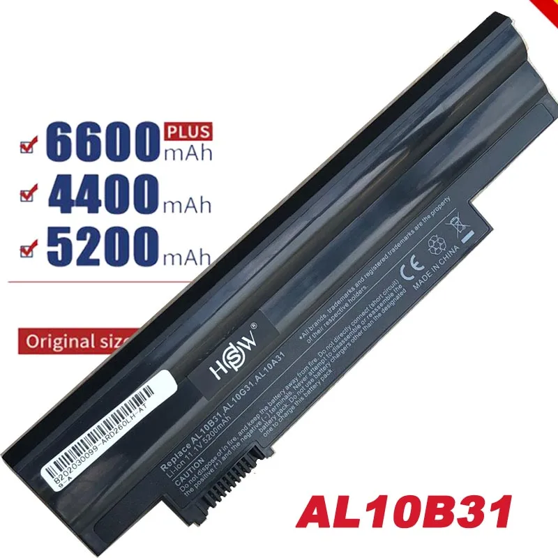 

Battery For Acer Aspire One 522 722 AO522 AOD255 AOD257 AOD260 D255 D257 D260 D270 Happy, Chrome AC700 AL10B31 free shipping