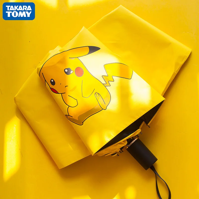 Pokemon Anime New Pikachu Automatic Umbrella Cartoon Toy Cute Folding Dual-use Umbrellas for Child Unisex Couple Birthday Gift
Pokemon Anime New Pikachu Automatic Umbrella Cartoon Toy Cute Folding Dual-use Umbrellas for Child Unisex Couple Birthday Gift