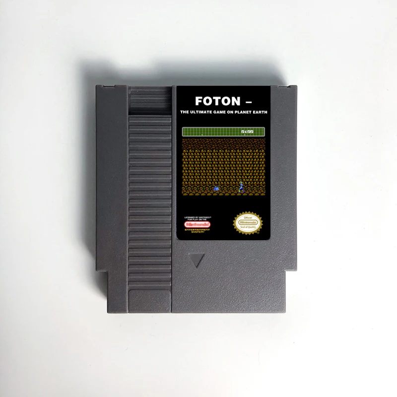 Картридж Foton для консоли NES, 72 контакта
Картридж Foton для консоли NES, 72 контакта