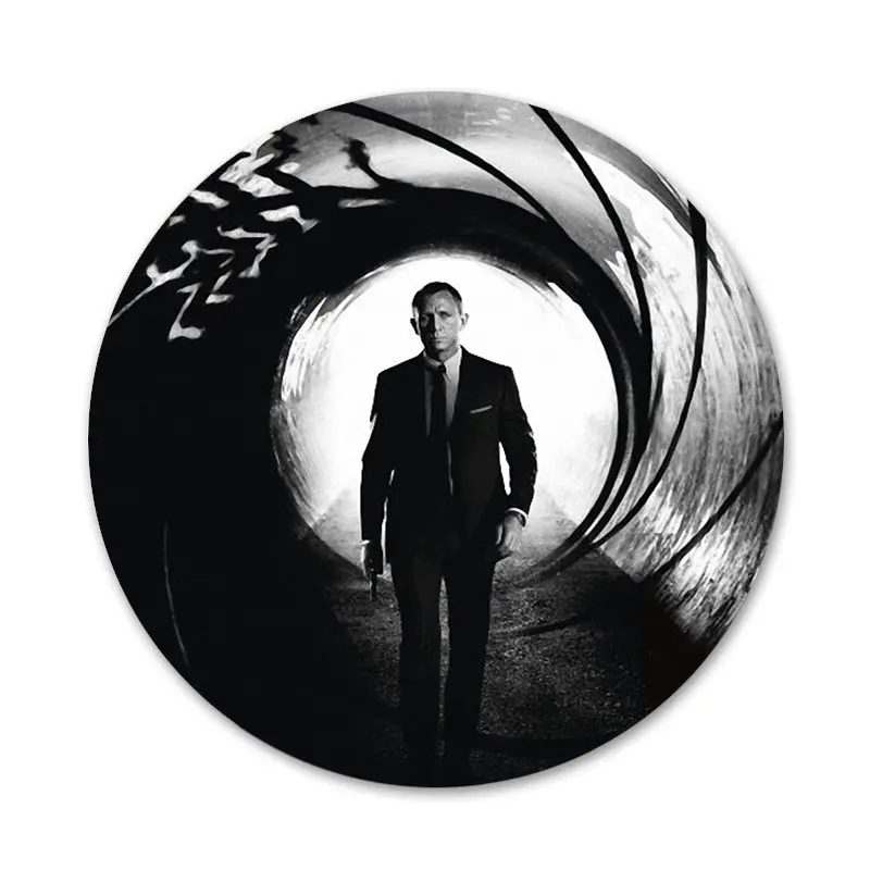 58mm 007 Spectre James Bond Skyfall Icons Pins Badge Decoration Brooches Metal Badges For Backpack Decoration
58mm 007 Spectre James Bond Skyfall Icons Pins Badge Decoration Brooches Metal Badges For Backpack Decoration