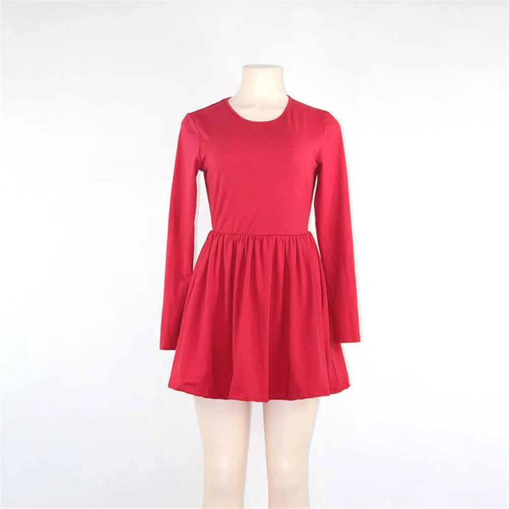Uguest Spring Women Pleated Black Dress A-line Ruffles Long Sleeve Round Neck Casual Mini Red Party Dresses Autumn
Uguest Spring Women Pleated Black Dress A-line Ruffles Long Sleeve Round Neck Casual Mini Red Party Dresses Autumn