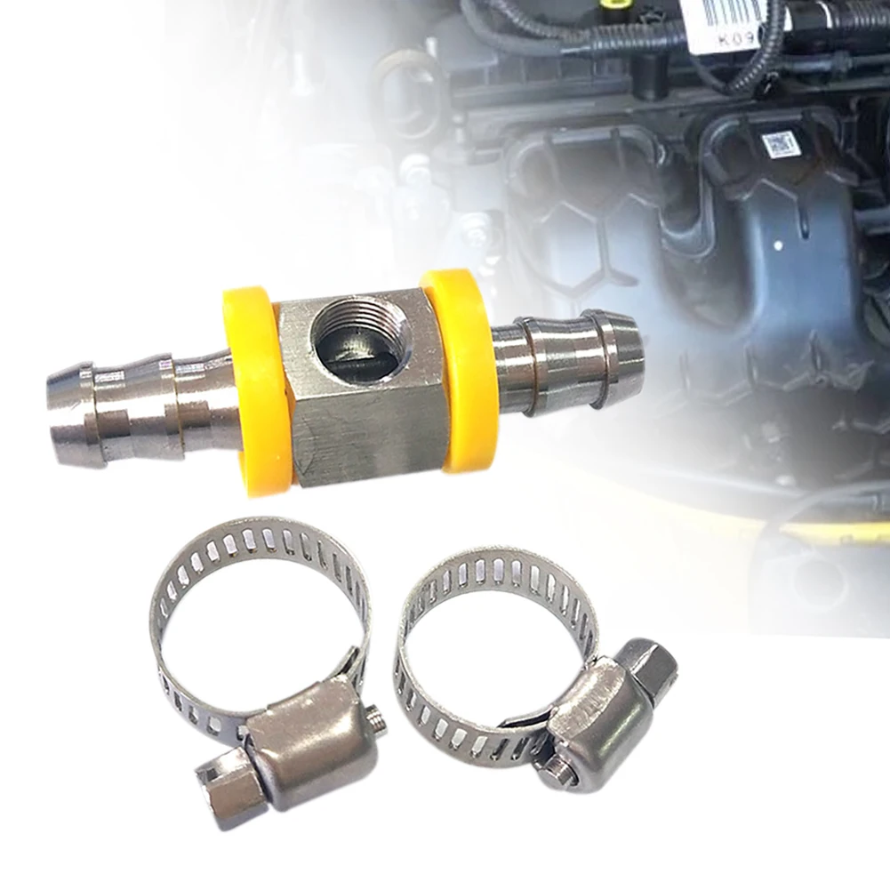 3/8 Inch Fuel Line Fuel Pressure T-fitting Adapter For Fuel Pressure Gauge Sensor Car Accessorie T-fitting Adapter Connector
3/8 Inch Fuel Line Fuel Pressure T-fitting Adapter For Fuel Pressure Gauge Sensor Car Accessorie T-fitting Adapter Connector